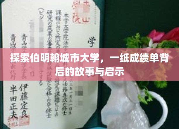 解码伯明翰城市大学，成绩单背后的人生轨迹与智慧篇章