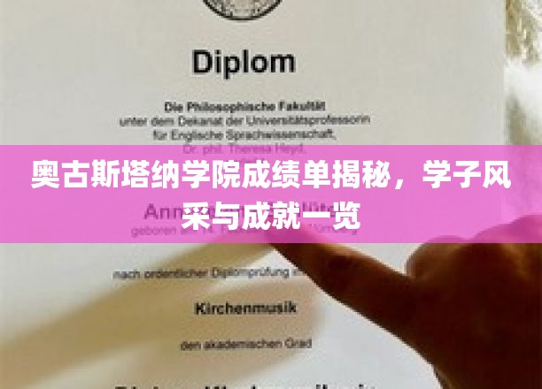 奥古斯塔纳精英榜，一窥学子荣耀之路