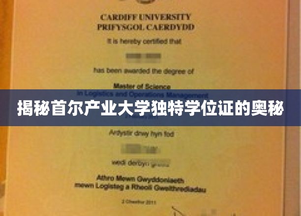 探秘首尔产业大学学位证的独到魅力