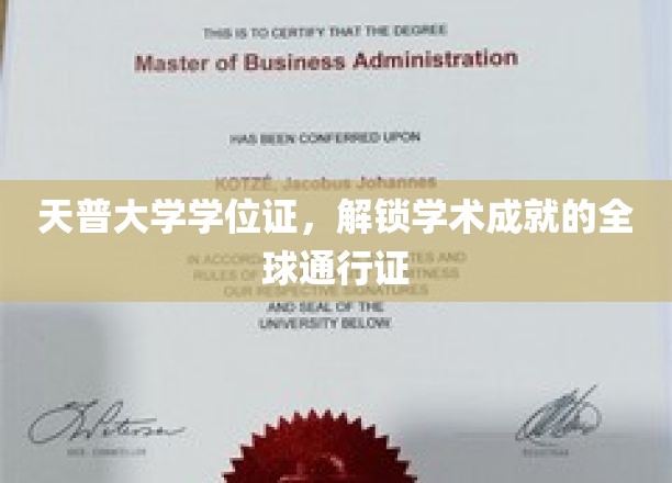 天普大学学位证，解锁学术成就的全球通行证