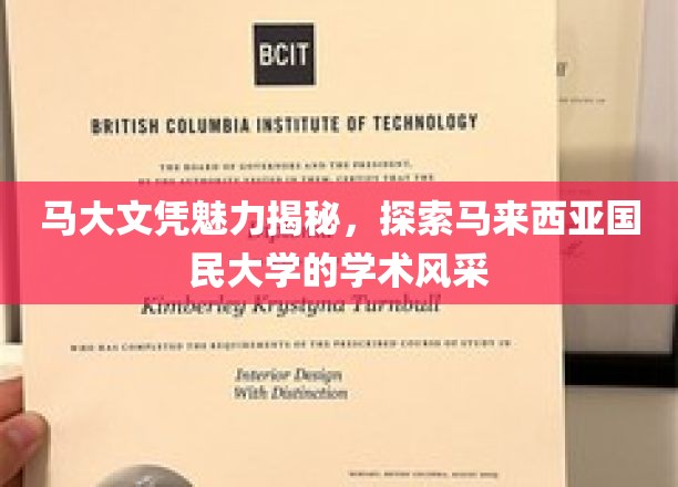 马大文凭魅力揭秘，探索马来西亚国民大学的学术风采