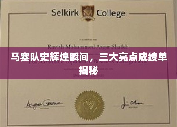 马赛队史辉煌瞬间，三大亮点成绩单揭秘