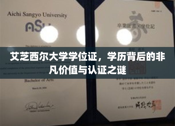 艾芝西尔大学学位证，学历背后的非凡价值与认证之谜