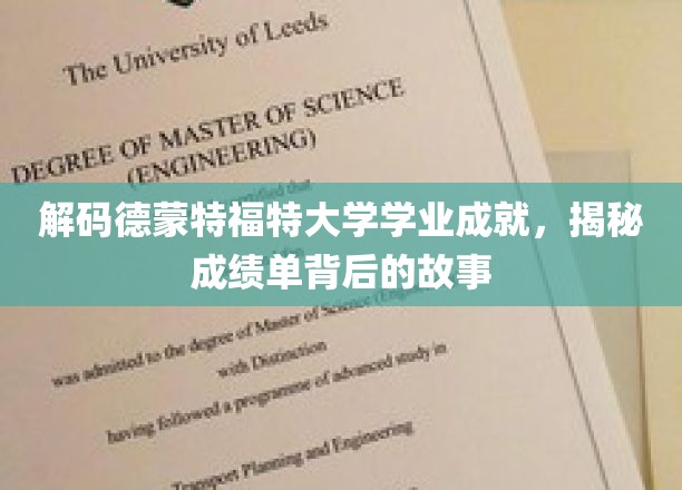 解码德蒙特福特大学学业成就，揭秘成绩单背后的故事