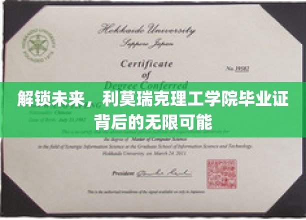 解锁未来，利莫瑞克理工学院毕业证背后的无限可能