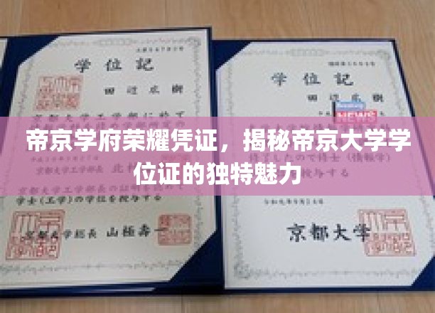 帝京大学学位证，探寻荣耀凭证背后的独特风采