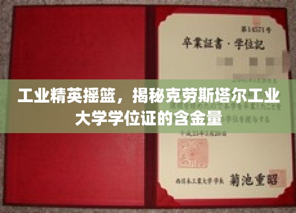 克劳斯塔尔工业大学学位证，揭秘其背后的行业精英培养魅力