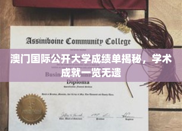 澳门国际公开大学成绩单揭秘，学术成就一览无遗