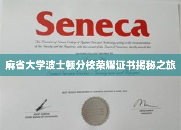 麻省大学波士顿分校荣耀证书揭秘之旅