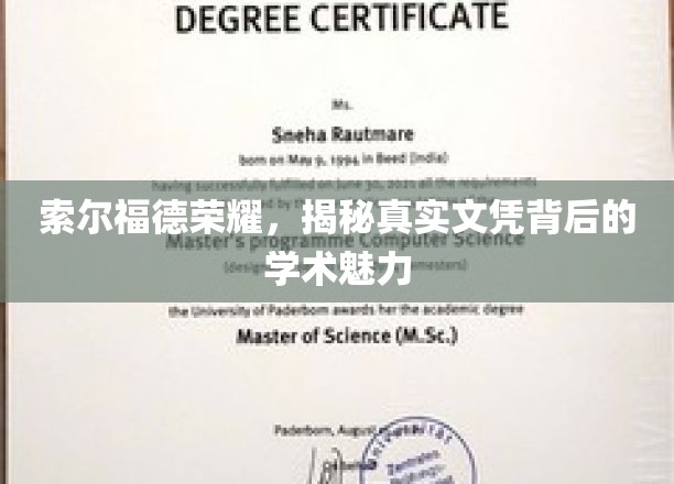 探寻索尔福德荣耀，文凭背后的学术魅力揭秘之旅