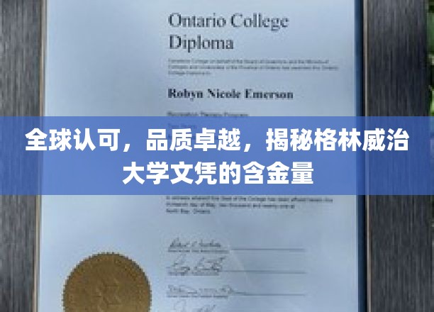 国际通行证，格林威治大学文凭背后的强大价值解析