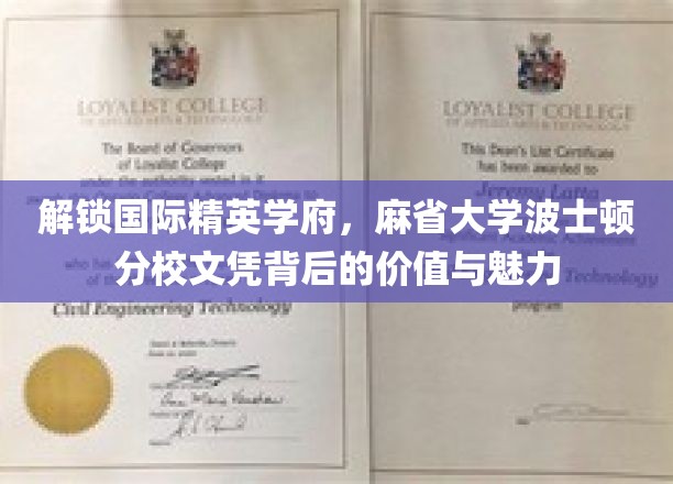 探秘麻省大学波士顿分校，揭秘国际精英教育的价值与非凡魅力