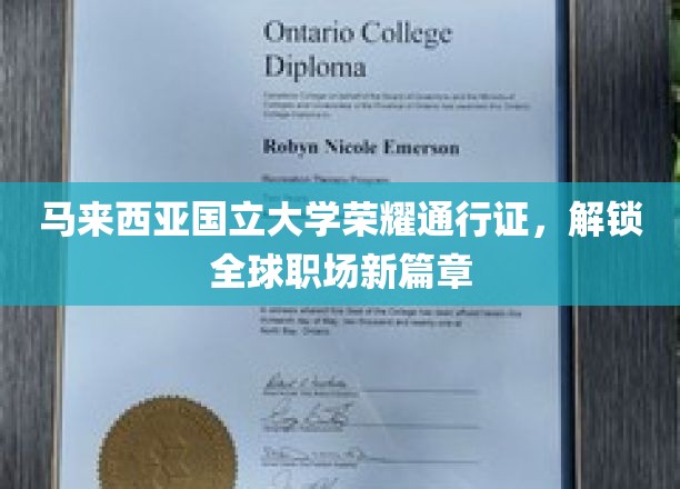马国大荣耀通行证，开启国际职场新纪元