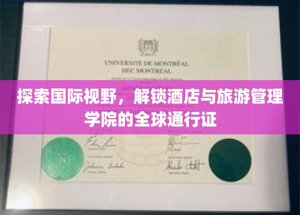 环球之旅的钥匙，揭秘酒店与旅游管理学院的国际通行证之路