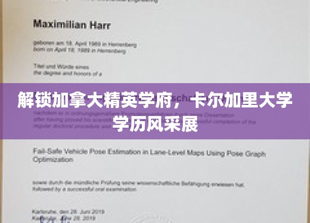 加拿大精英学府卡尔加里，一睹学历风采的璀璨星空