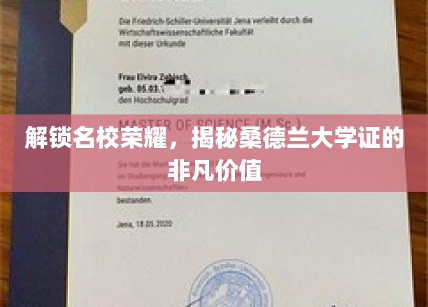 解锁名校荣耀，揭秘桑德兰大学证的非凡价值