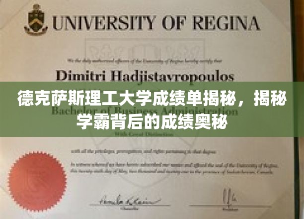 德克萨斯理工大学成绩单揭秘，揭秘学霸背后的成绩奥秘