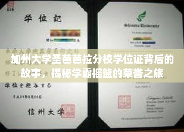 加州大学圣芭芭拉分校学位证背后的故事，揭秘学霸摇篮的荣誉之旅