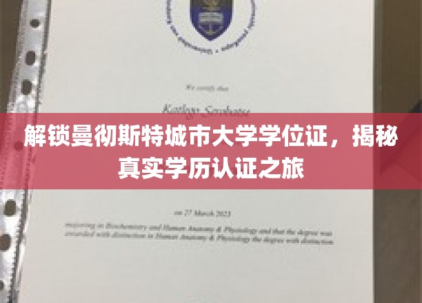 探索曼大学位证背后，揭秘学历认证的神秘旅程