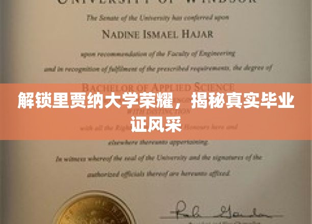 里贾纳大学荣耀揭晓，揭秘毕业证背后的真实风采