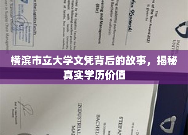 横滨市立大学文凭背后的故事，揭秘真实学历价值