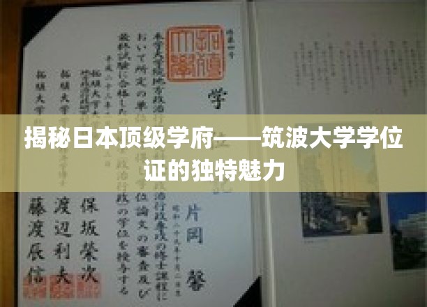 探索筑波大学学位证的神秘面纱，日本顶尖学府的独特风采