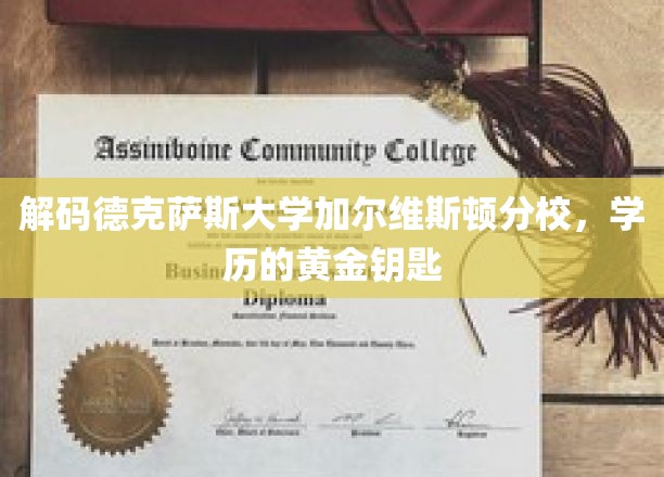 解码德克萨斯大学加尔维斯顿分校，学历的黄金钥匙