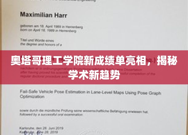 奥塔哥理工学院新成绩单亮相，揭示学术新趋势