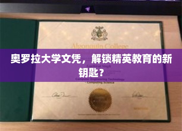 奥罗拉文凭，开启精英教育新时代的神秘钥匙？