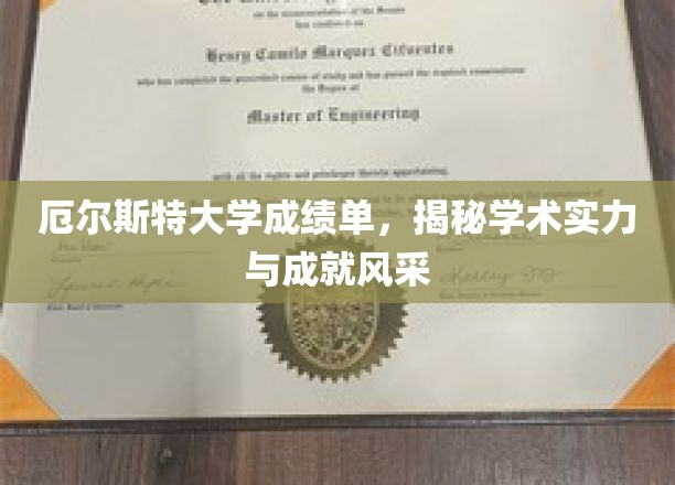 揭秘厄尔斯特大学学子卓越成就，成绩单背后的实力与风采