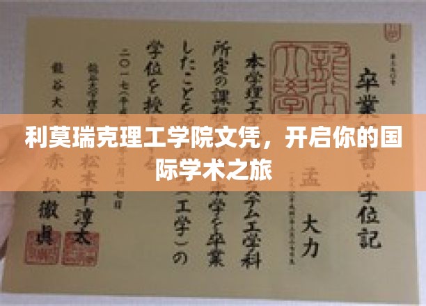 利莫瑞克理工学院文凭，开启你的国际学术之旅