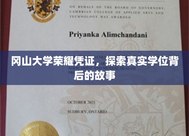 冈山大学学位之谜，揭秘荣耀凭证背后的传奇故事
