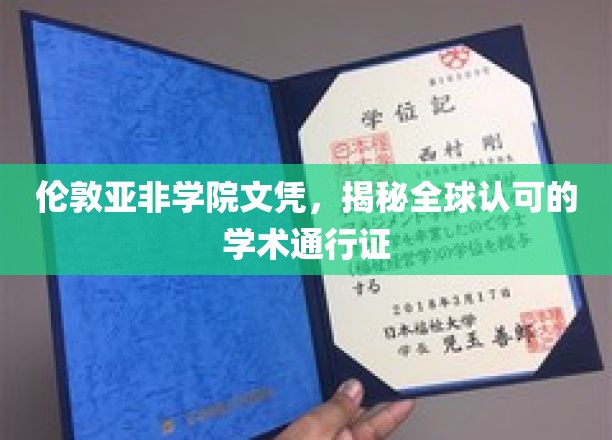 伦敦亚非学院文凭，揭秘全球认可的学术通行证