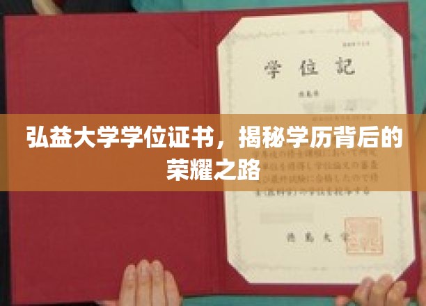 弘益大学荣耀见证，探寻学历成就背后的辉煌历程