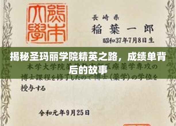 揭秘圣玛丽学院精英之路，探寻成绩单背后的故事