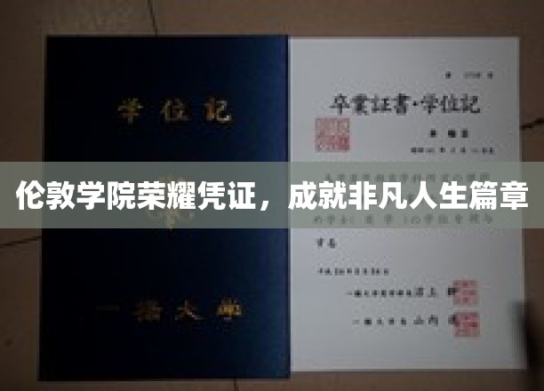 伦敦学院荣耀徽章，铸就非凡人生传奇